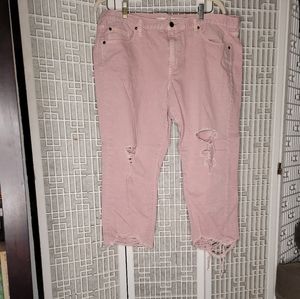 Massimo Boyfriend Crop Jeans